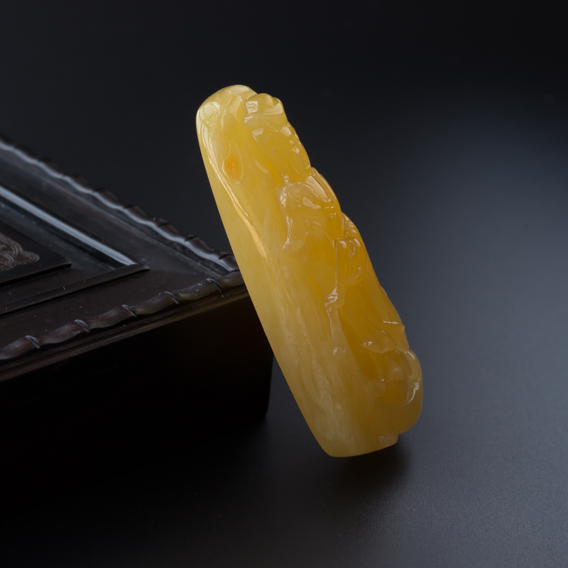 鸡油黄蜜蜡-红掌柜