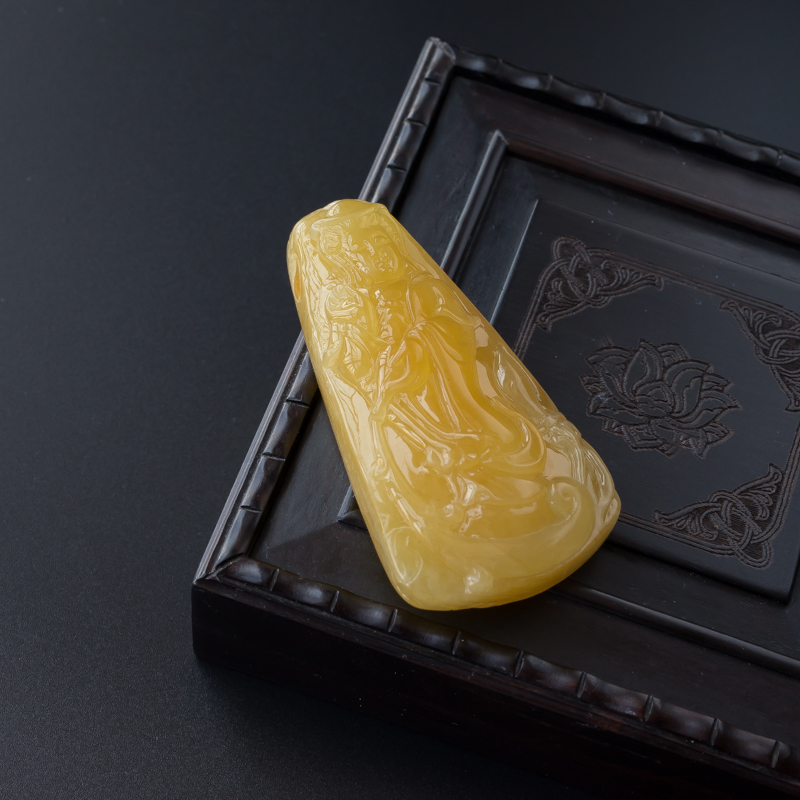 观音吊坠-红掌柜