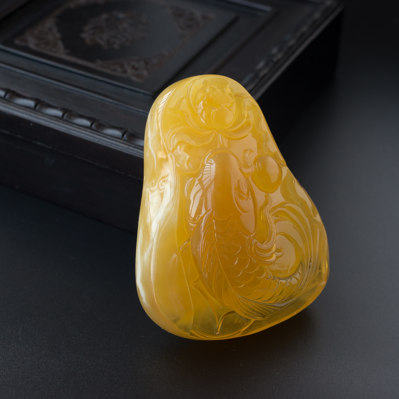 鸡油黄蜜蜡-红掌柜