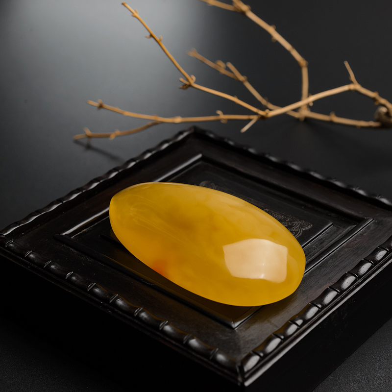 蜜蜡随形吊坠 - 红掌柜