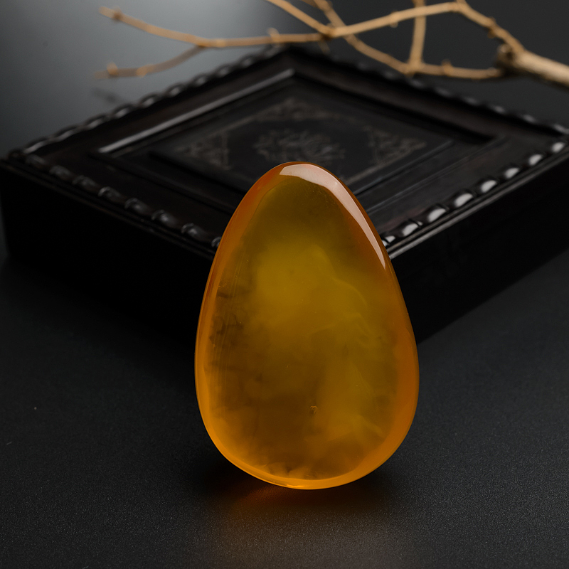 蜜蜡随形吊坠 - 红掌柜