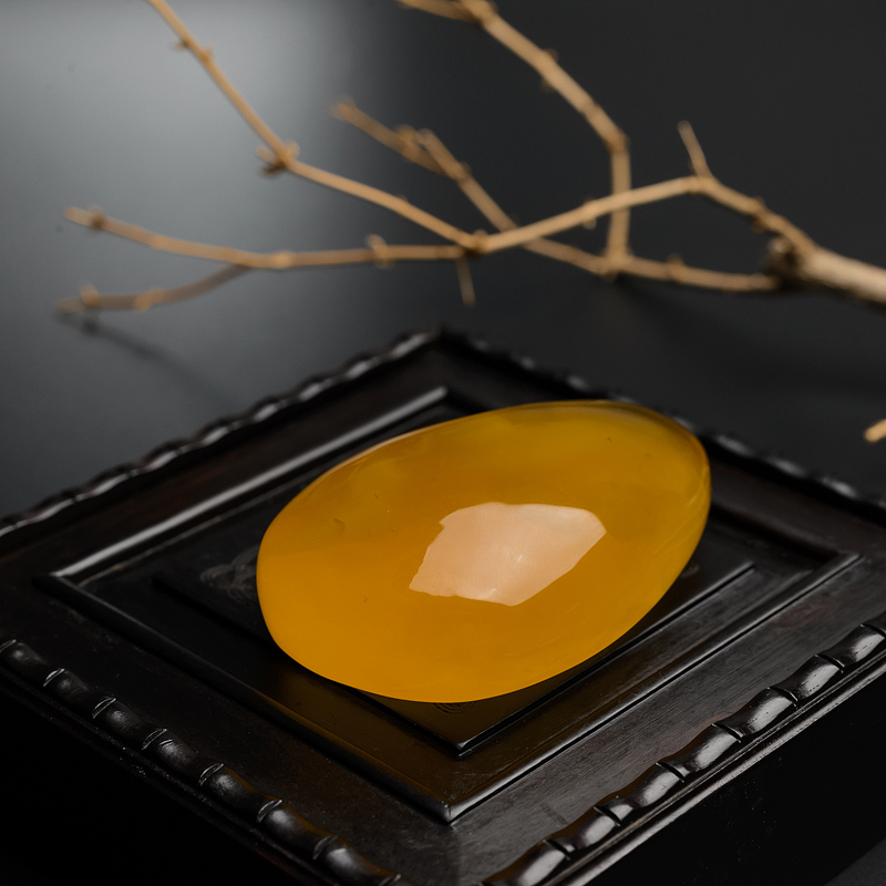 波罗的海鸡油黄蜜蜡吊坠 - 红掌柜