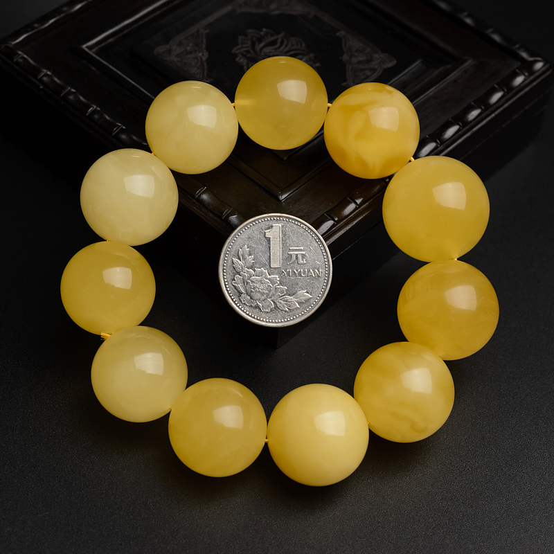 波罗的海天然蜜蜡手串 - 红掌柜