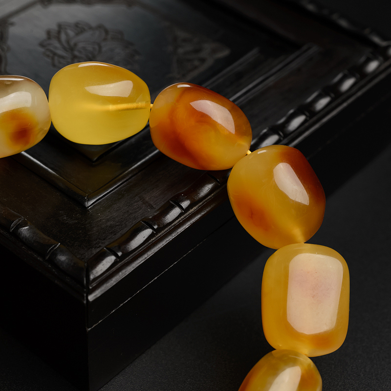 鸡油黄蜜蜡-红掌柜