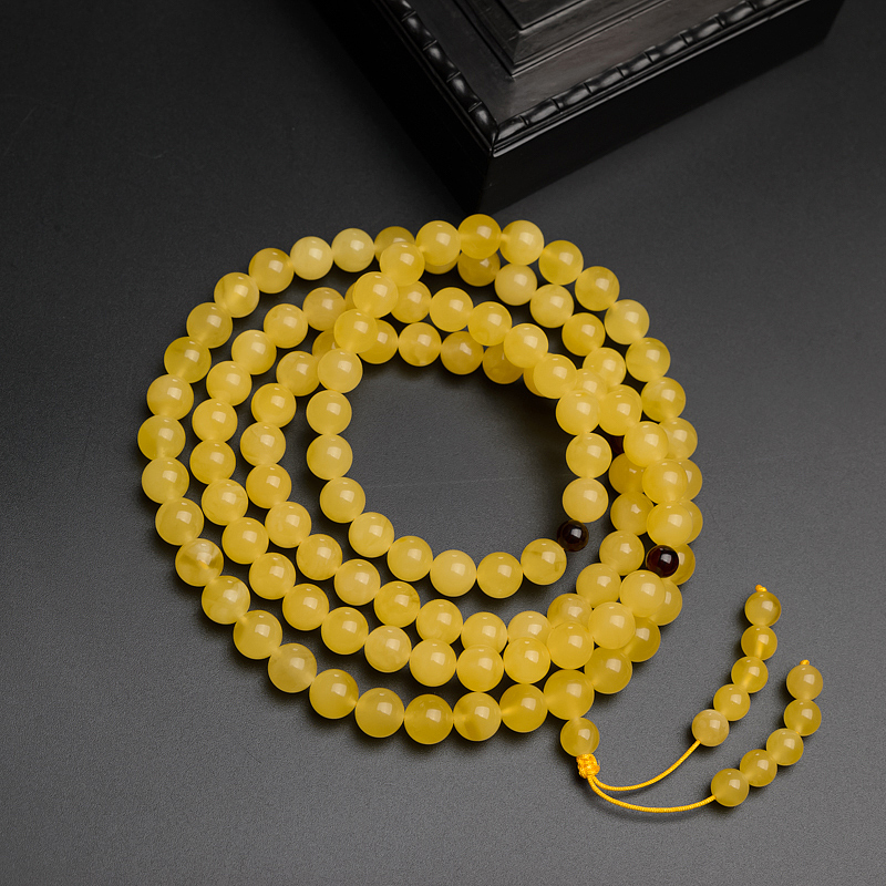 波罗的海天然蜜蜡手串-红掌柜