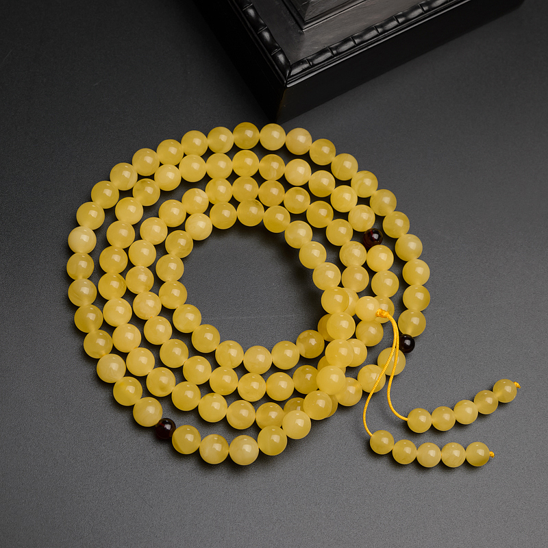 波罗的海天然蜜蜡手串-红掌柜