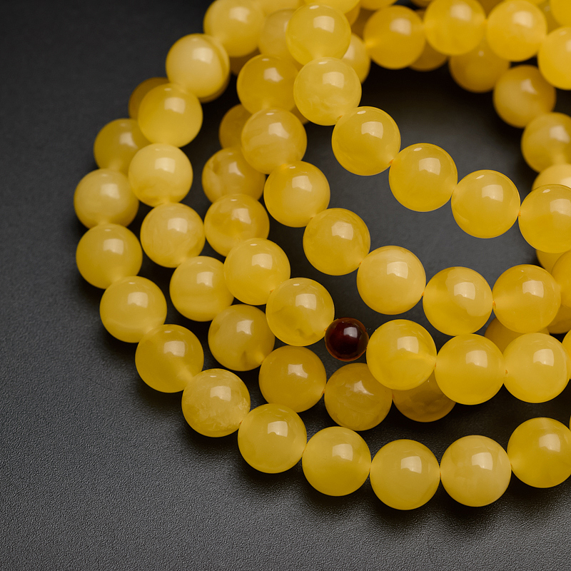 波罗的海天然蜜蜡手串-红掌柜