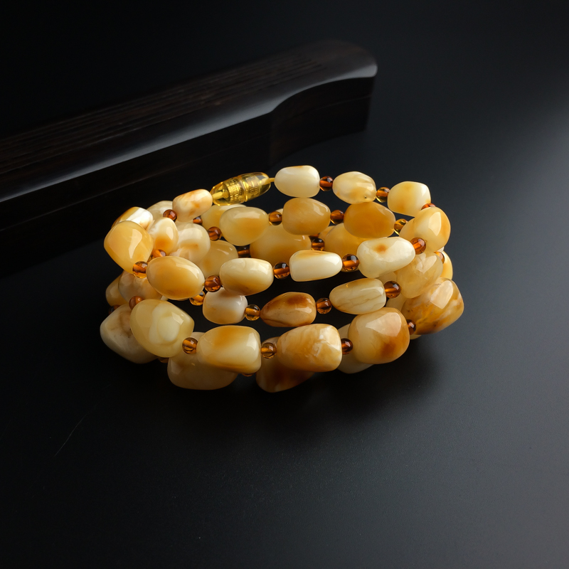 波罗的海天然白花蜜项链 - 红掌柜