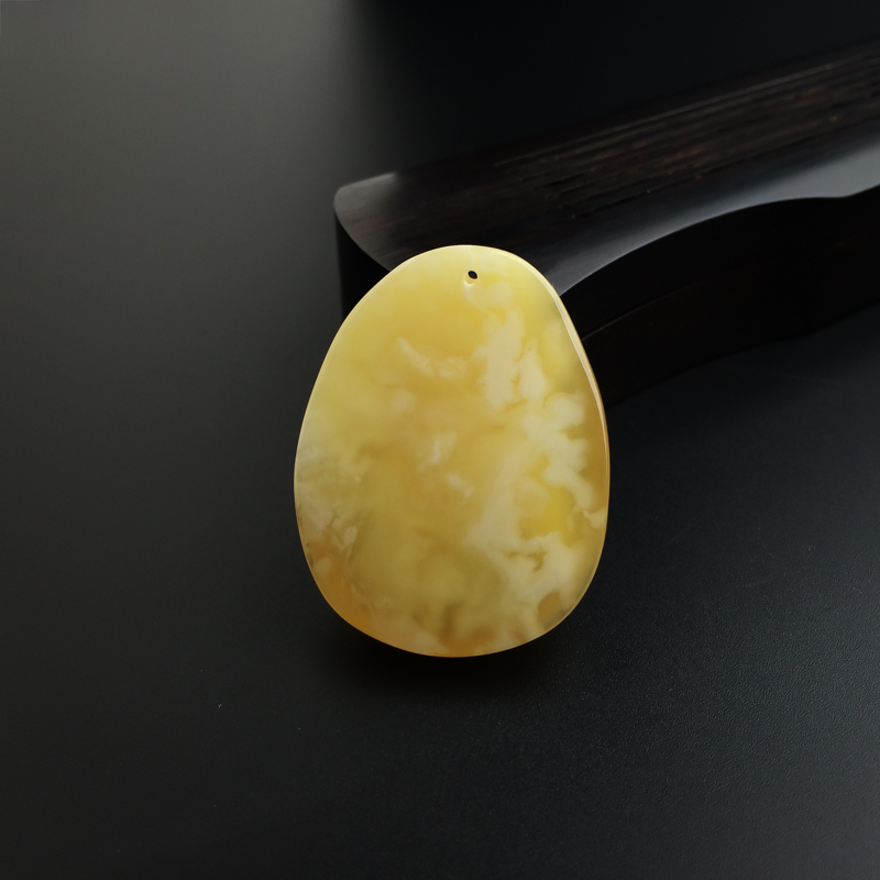 波罗的海天然蜜蜡钱袋吊坠-红掌柜