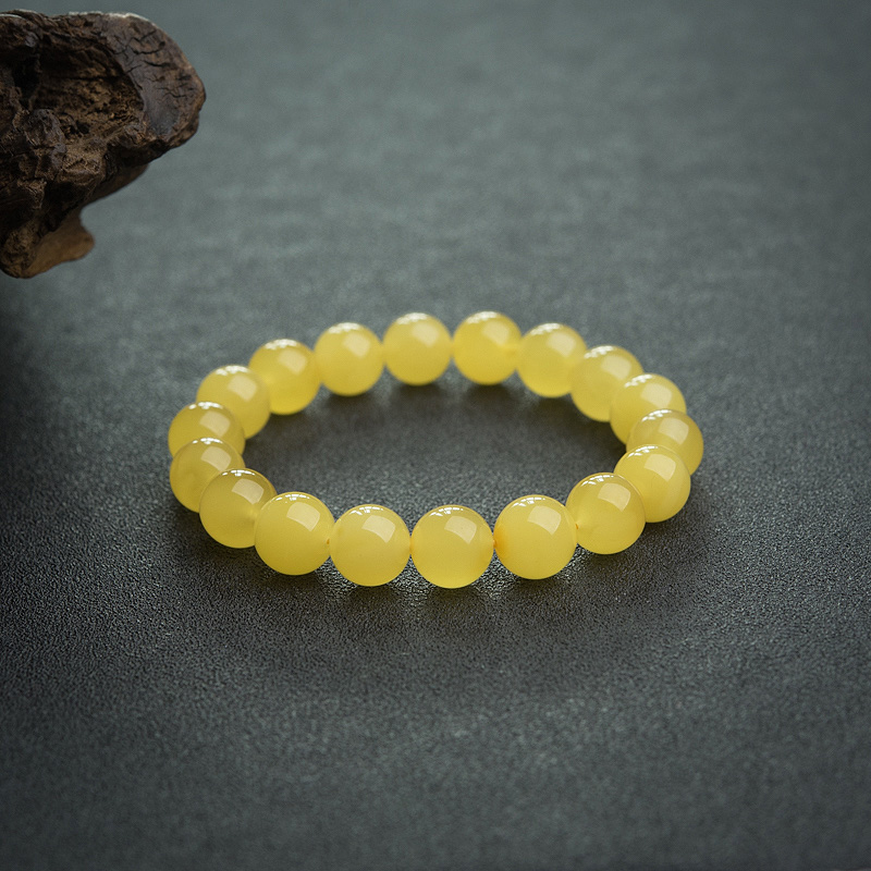 10mm蜜蜡手串-红掌柜