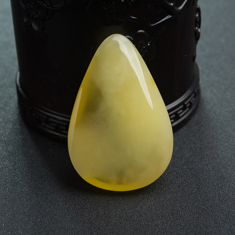 天然蜜蜡吊坠-红掌柜