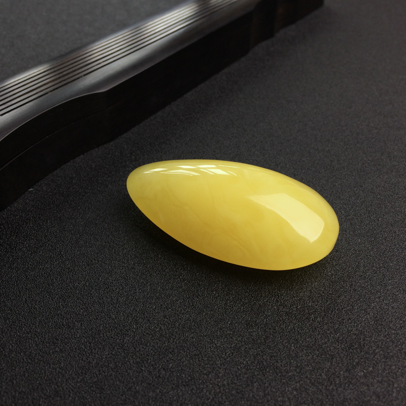 天然鸡油黄蜜蜡吊坠 - 红掌柜