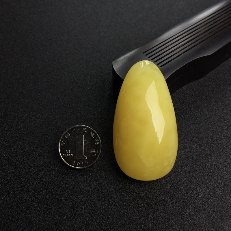 波罗的海天然鸡油黄蜜蜡吊坠 - 红掌柜