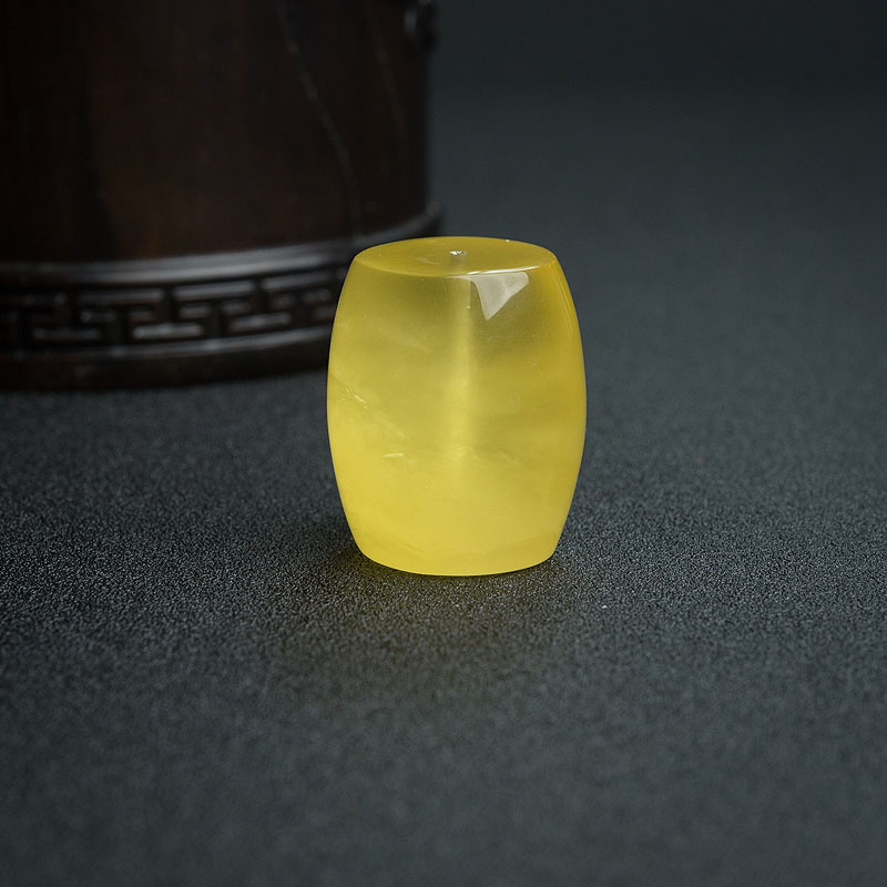 波罗的海鸡油黄金绞蜜桶珠-红掌柜