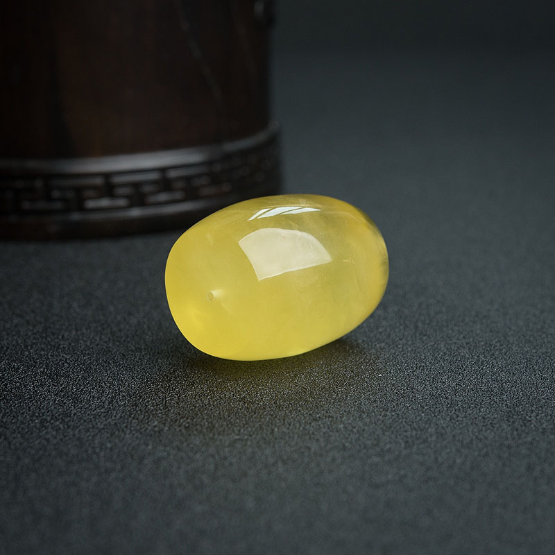 鸡油黄金绞蜜桶珠-红掌柜