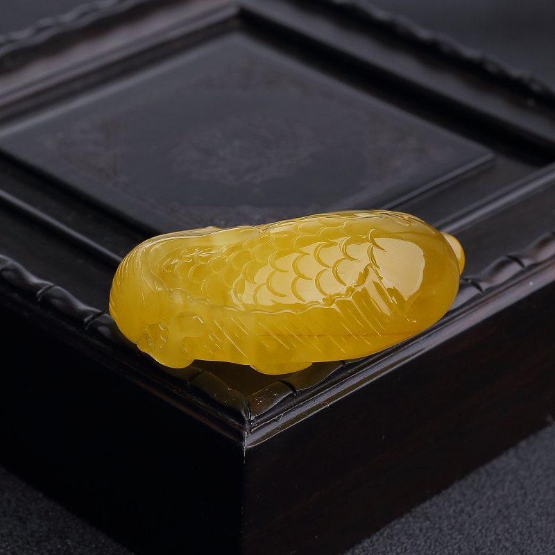 天然蜜蜡-红掌柜