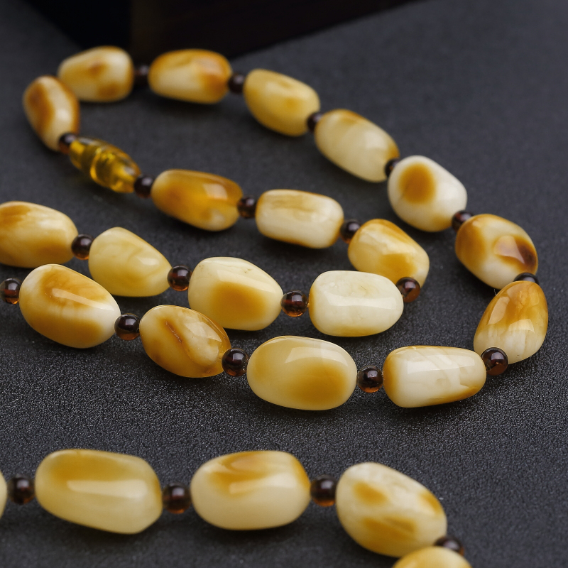 蜜蜡项链-红掌柜