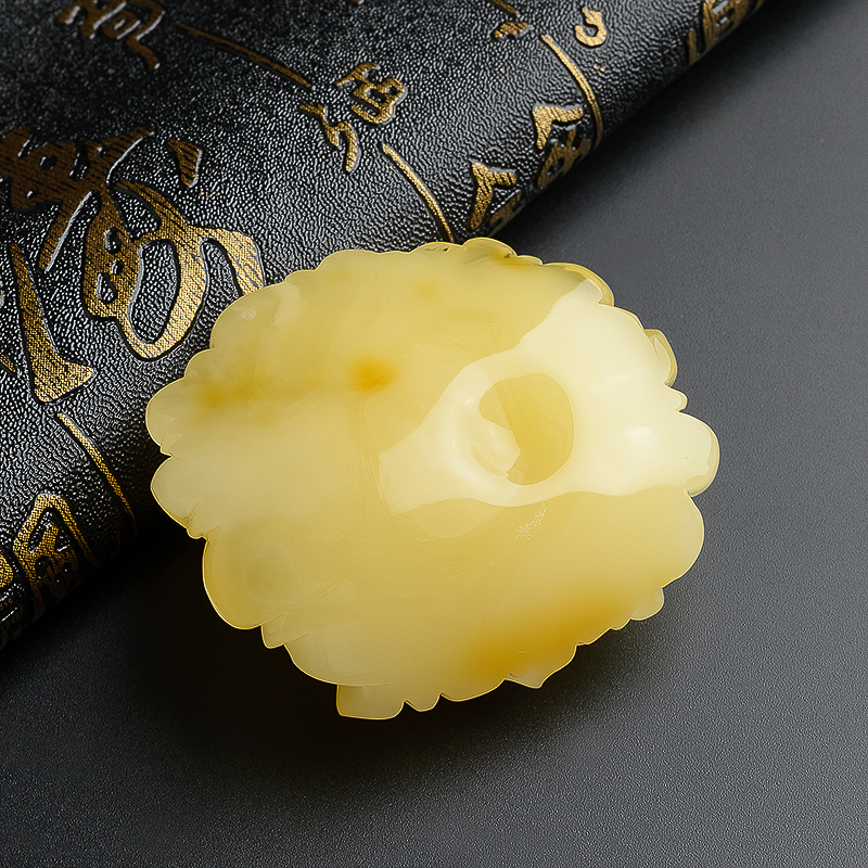 天然蜜蜡挂件-红掌柜珠宝