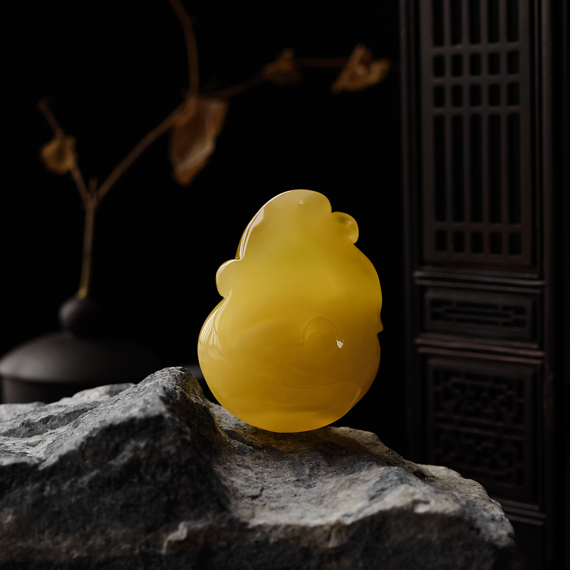 蜜蜡葫芦吊坠 - 红掌柜