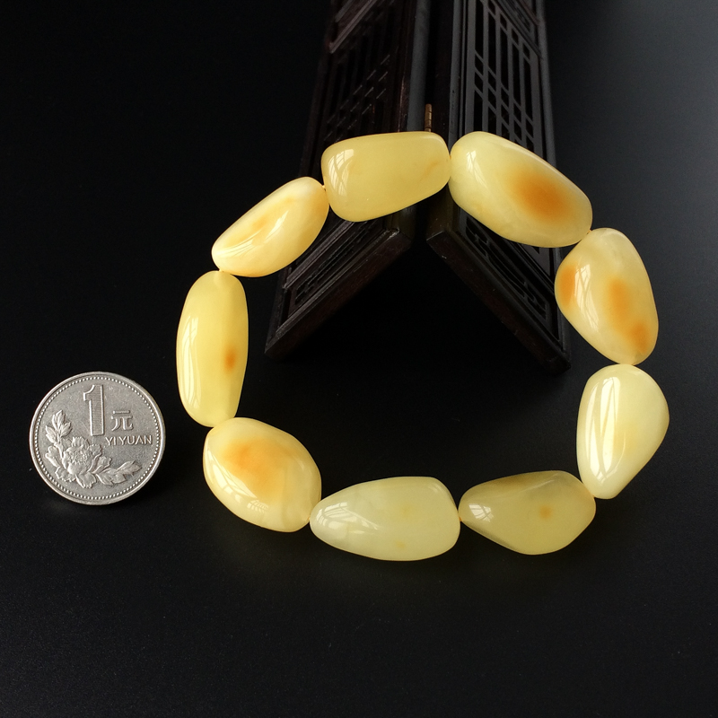 波罗的海天然蜜蜡手串 - 红掌柜