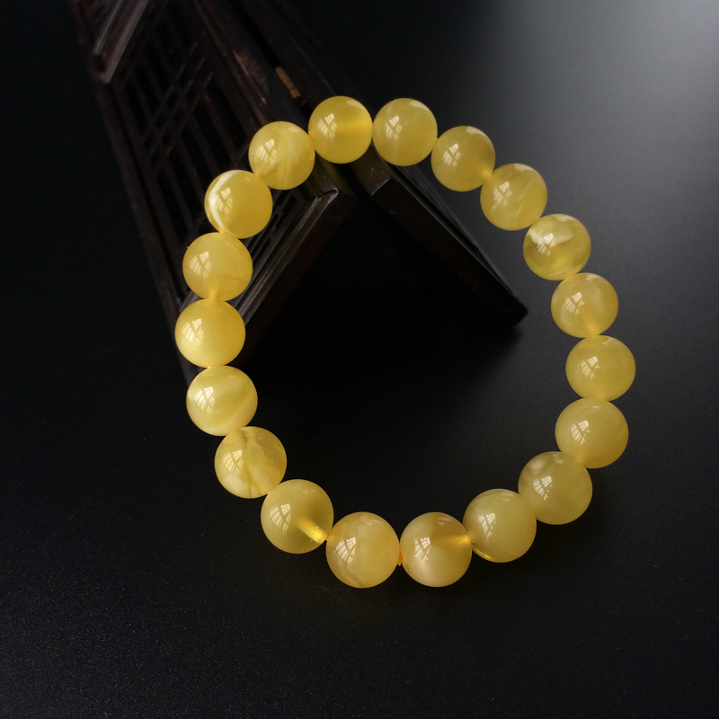 鸡油黄蜜蜡-红掌柜