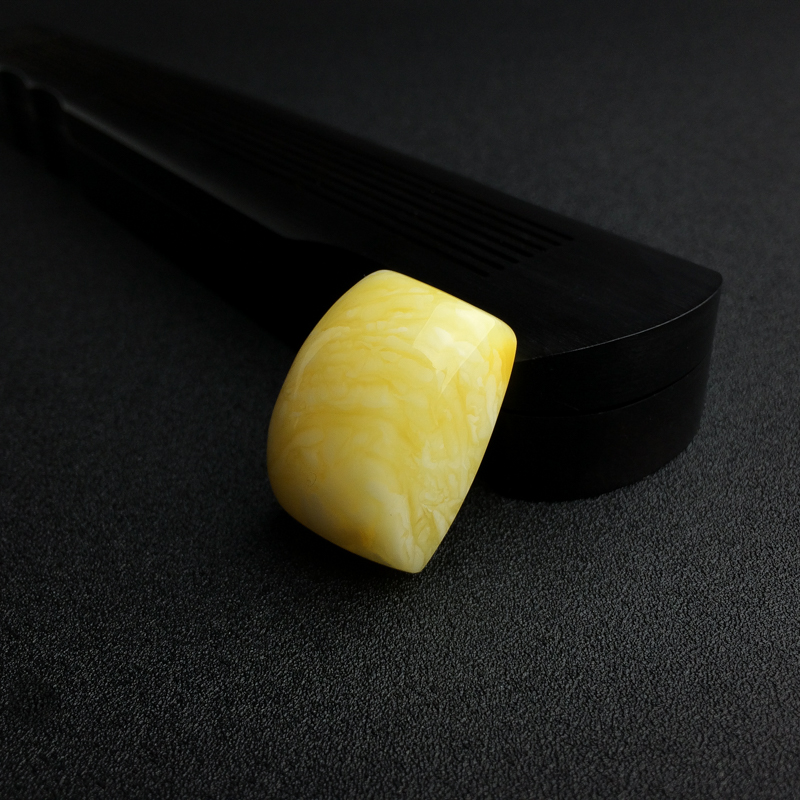 波罗的海白花蜜蜜蜡无事牌吊坠-红掌柜