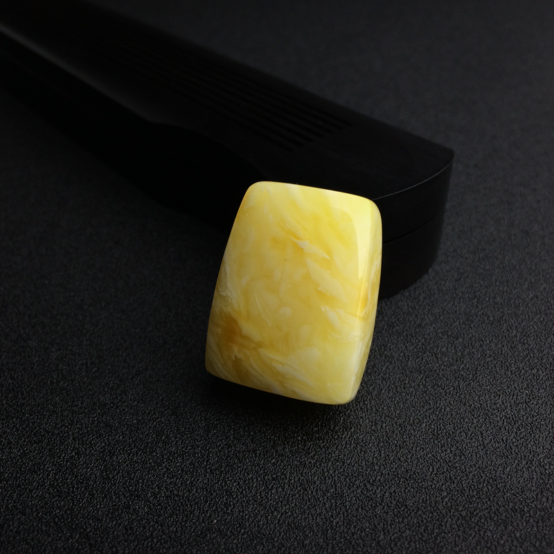 白花蜜蜜蜡无事牌吊坠-红掌柜