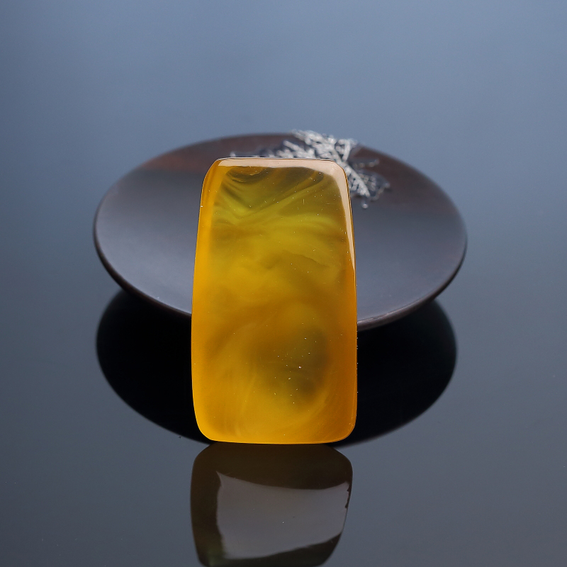 金绞蜜鸡油黄蜜蜡无事牌 - 红掌柜