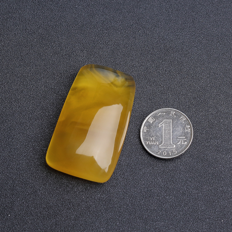 天然金绞蜜鸡油黄蜜蜡无事牌 - 红掌柜