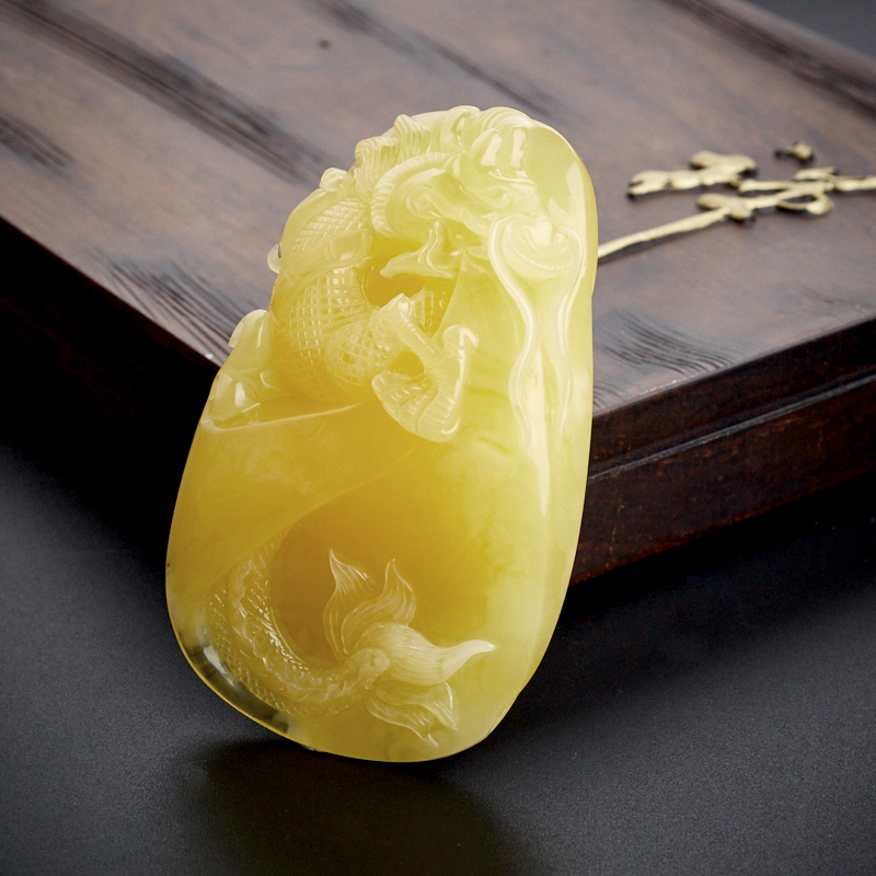 天然蜜蜡挂件-红掌柜珠宝