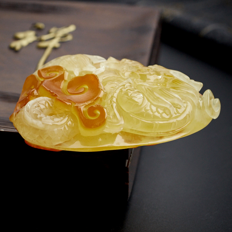 天然蜜蜡挂坠-红掌柜珠宝