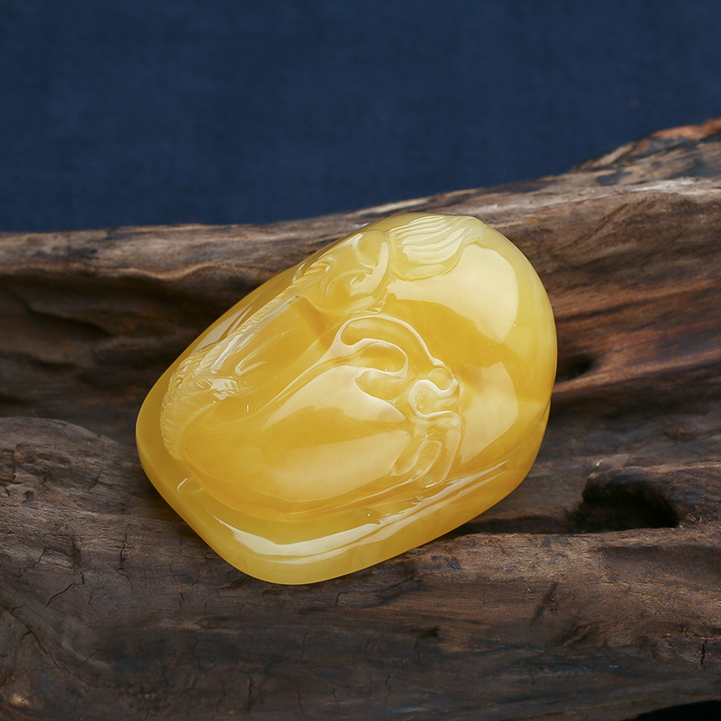 天然蜜蜡挂件 - 红掌柜珠宝