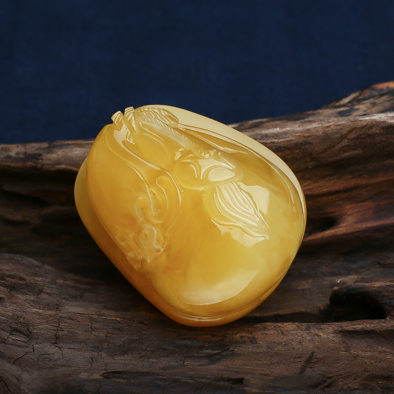 蜜蜡钱袋 - 红掌柜珠宝