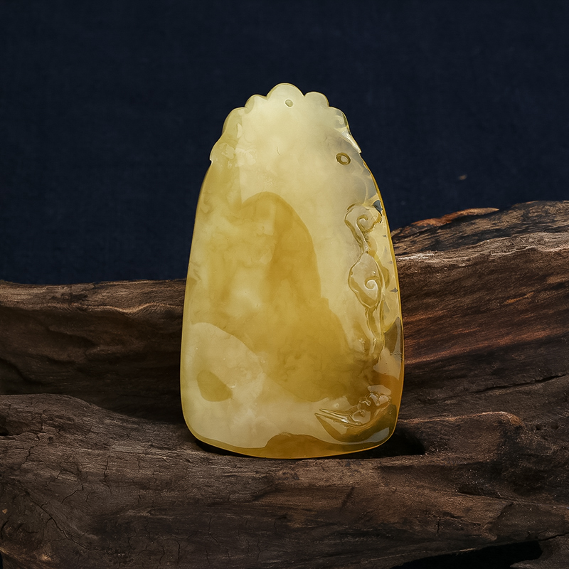 天然蜜蜡挂件 - 红掌柜珠宝