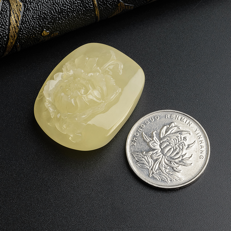 波罗的海蜜蜡挂坠-红掌柜珠宝