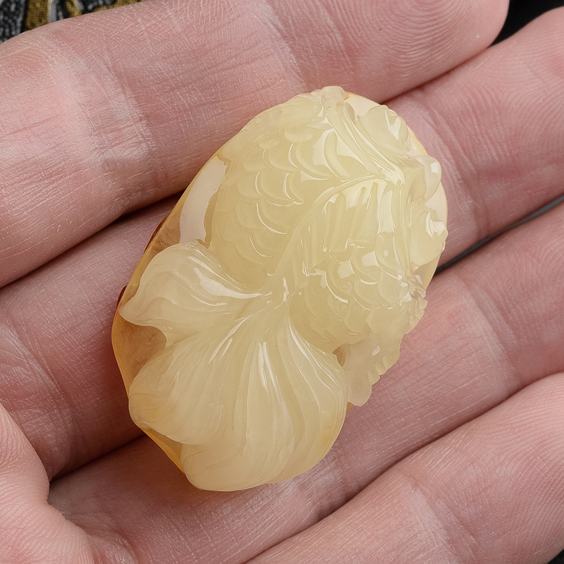 蜜蜡挂坠-红掌柜珠宝