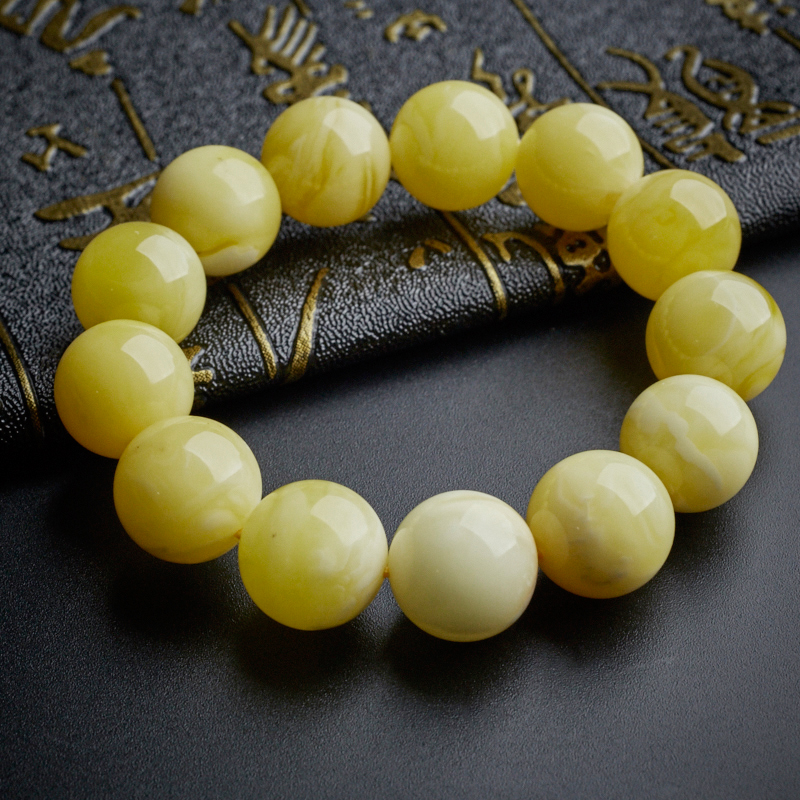 白花蜜单圈手串-红掌柜珠宝