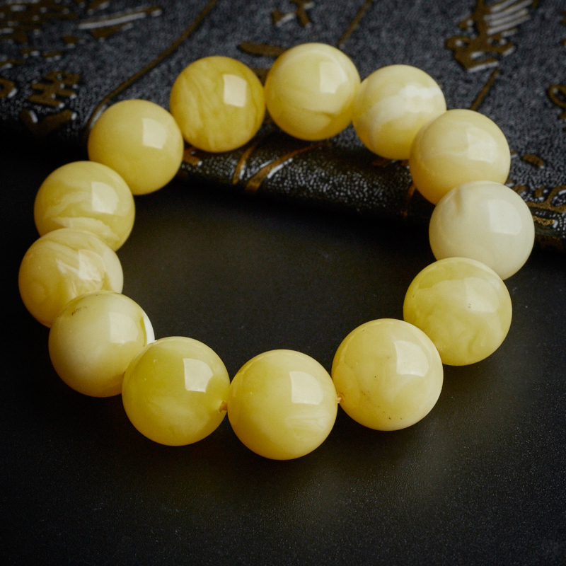 白花蜜手串-红掌柜珠宝