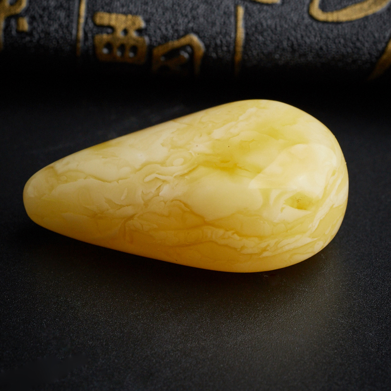 百花蜜满蜜水滴吊坠-红掌柜珠宝