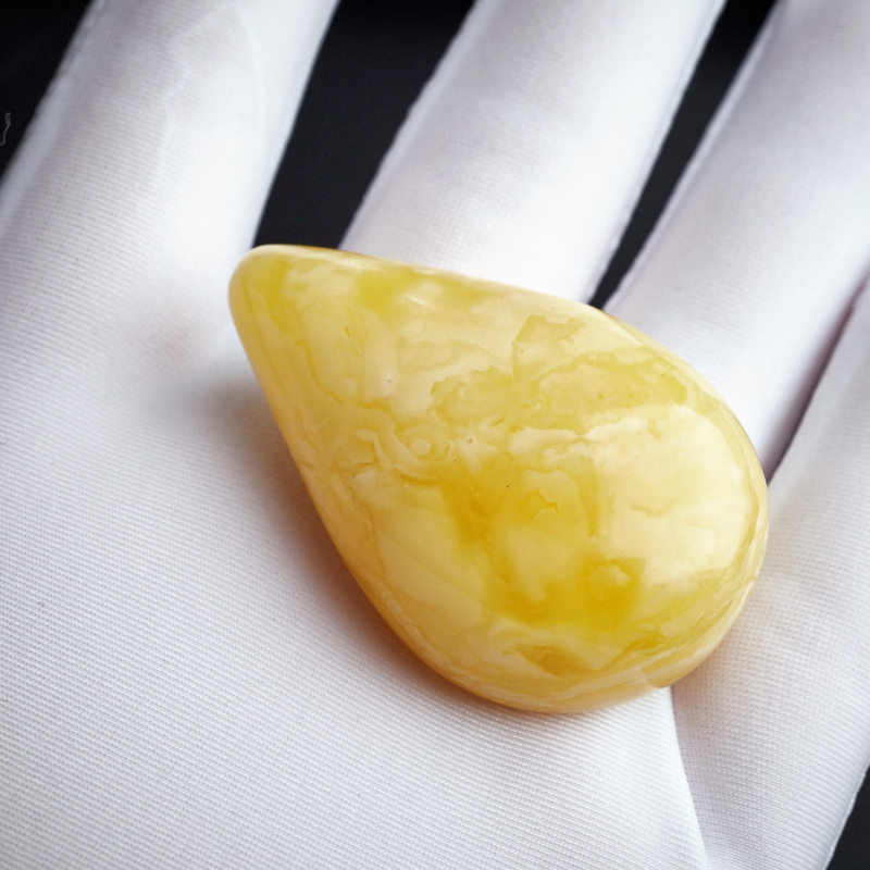 蜜蜡水滴挂件-红掌柜珠宝