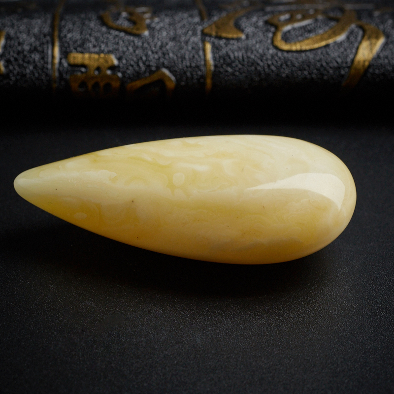 天然蜜蜡水滴挂件-红掌柜珠宝