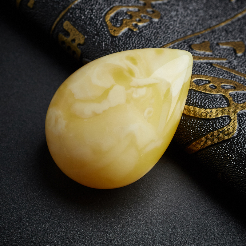 波罗的海蜜蜡吊坠-红掌柜珠宝