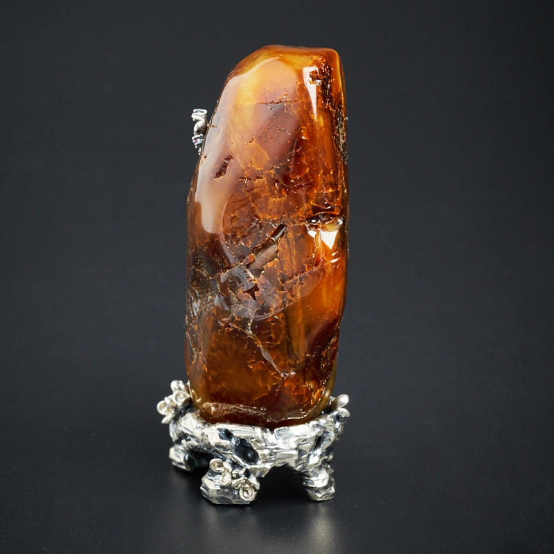 波罗的海蜜蜡摆件-红掌柜珠宝