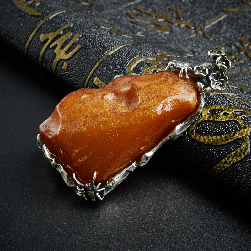 蜜蜡原石随形吊坠 - 红掌柜珠宝