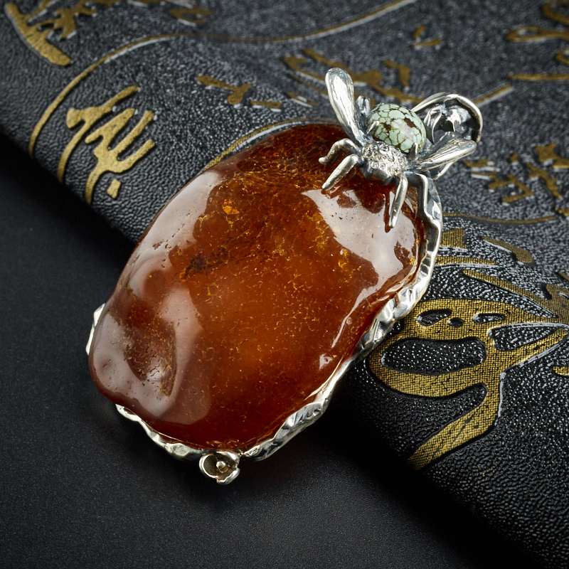 蜜蜡原石随形吊坠 - 红掌柜珠宝