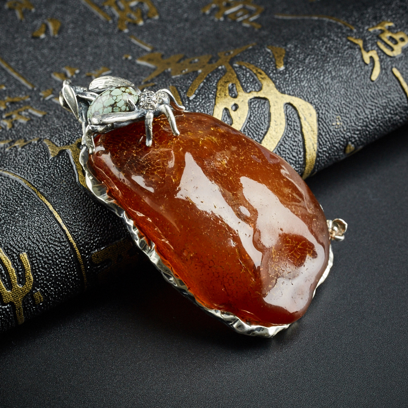 蜜蜡随形吊坠 - 红掌柜珠宝