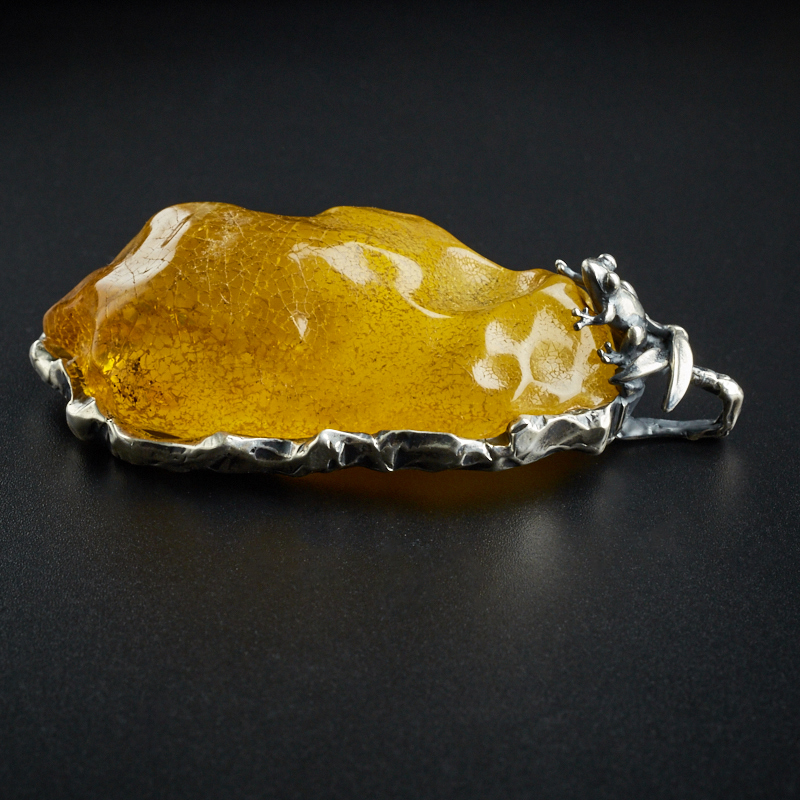 波罗的海蜜蜡原石随形吊坠 - 红掌柜珠宝