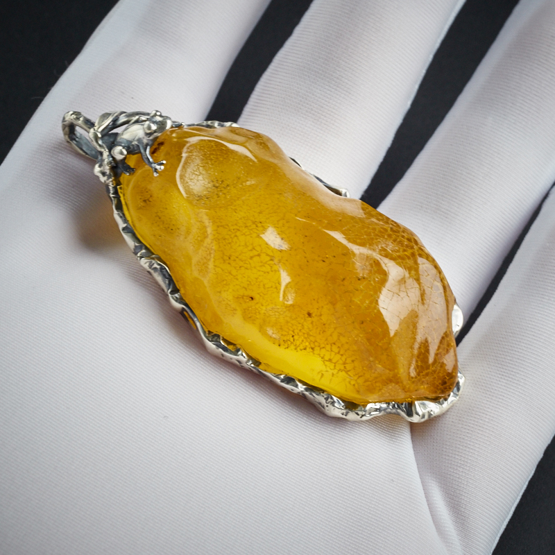 蜜蜡吊坠 - 红掌柜珠宝