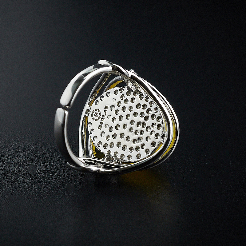 蜜蜡戒指-红掌柜