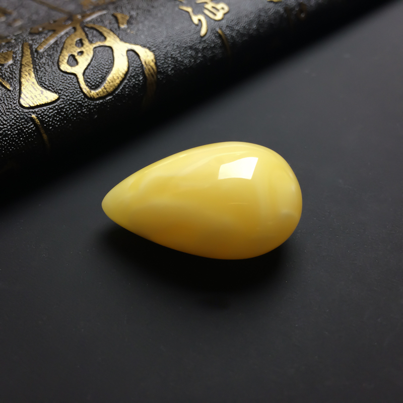 天然蜜蜡吊坠-红掌柜